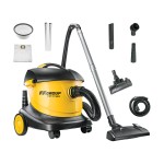 ΗΛΕΚΤΡΙΚΗ ΣΚΟΥΠΑ ΣΤΕΡΕΩΝ 800W, DVC-15-PRO, 15L, FF GROUP Ηλεκτρικά Εργαλεία