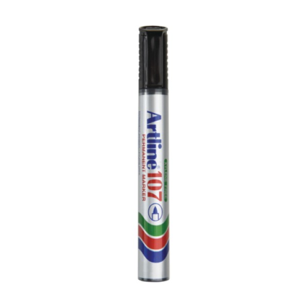 ΜΑΡΚΑΔΟΡΟΣ ARTLINE 107 ΑΝΕΞΙΤΗΛΟΣ ΣΤΡΟΓΓΥΛΗ 1.5mm ΜΑΥΡΟ ( ΜΙΑΣ ΧΡΗΣΗΣ ) (44230)