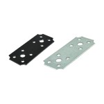 ΛΑΜΑΚΙΑ ΣΥΝΔΕΣΗΣ ΣΤΕΓΗΣ, ΓΑΛΒΑΝΙΖΕ, 100X40, FF GROUP (45053)