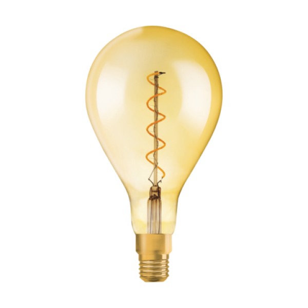 ΛΑΜΠΑ LED EDISON GLOBE, 1906, 05,00W GOLD - ΜΕΓΑΛΟ ΣΠΕΙΡΩΜΑ 27 - ΘΕΡΜΟ ΛΕΥΚΟ ΦΩΣ 820 (45261)