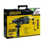 ΠΙΣΤΟΛΕΤΟ ΠΕΡΙΣΤΡΟΦΙΚΟ 850W, RH-2-26-FC-PLUS, SDS PLUS, 2,6J +ΒΑΛΙΤΣΑ, FF GROUP Ηλεκτρικά Εργαλεία