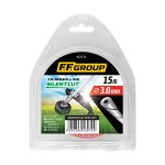 ΝΗΜΑ ΜΕΣΙΝΕΖΑΣ SILENT CUT ΣΤΡΟΓΓΥΛΟ ΣΤΡΙΦΤΟ, 3,3mmX15m, FF GROUP (46075)