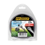 ΝΗΜΑ ΜΕΣΙΝΕΖΑΣ FAST CUT ΤΕΤΡΑΓΩΝΟ ΣΤΡΙΦΤΟ, 3,3mmX61mX1LB, FF GROUP (46082)