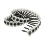 ΔΕΣΜΙΔΑ ΒΙΔAΣ ΓΥΨΟΣΑΝΙΔΑΣ TURBO, ΣΚΟΥΡΟ ΓΚΡΙ ΜΕ ΜΥΤΗ, M3.5X35 (1000ΤΜΧ) FF GROUP (46546)