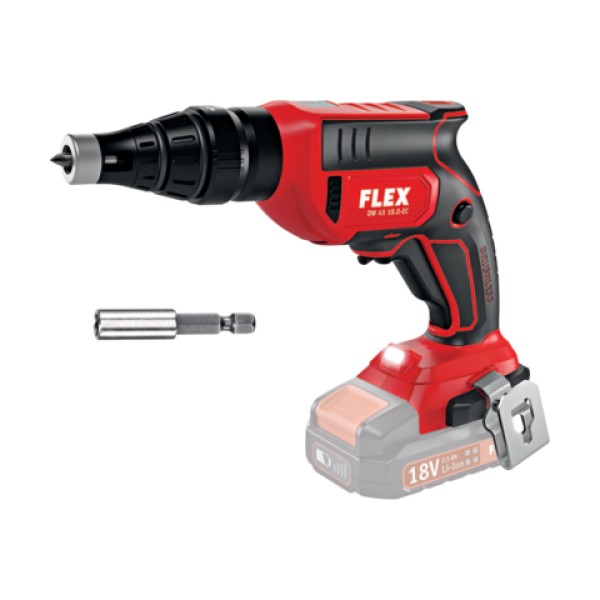 18V - ΚΑΤΣΑΒΙΔΙ ΓΥΨΟΣΑΝΙΔΑΣ DW-45-18.0-EC-C (SOLO), 1/4", 28Nm, FLEX Ηλεκτρικά Εργαλεία 18V - ΚΑΤΣΑΒΙΔΙ ΓΥΨΟΣΑΝΙΔΑΣ DW-45-18.0-EC-C (SOLO), 1/4", 28Nm, FLEX Ηλεκτρικά Εργαλεία