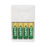 ΦΟΡΤΙΣΤΗΣ ΤΣΕΠΗΣ ΓΙΑ 4 ΕΠΑΝΑΦΟΡΤΙΖΟΜΕΝΕΣ ΜΠΑΤΑΡΙΕΣ, VARTA (49356) ΗΛΕΚΤΡΟΛΟΓΙΚΟ ΥΛΙΚΟ