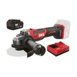 ΓΩΝΙΑΚΟΣ ΤΡΟΧΟΣ SKIL 3930CA +(1x4,0Ah) +ΤΑΧΥΦΟΡΤΙΣΤΗΣ, 20V ΗΛΕΚΤΡΙΚΑ ΕΡΓΑΛΕΙΑ