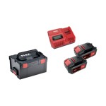 ΜΟΤΕΡ ΣΑΤΙΝΙΕΡΑΣ FLEX -SP BME-18.0-EC, Ø125mm +(2x5,0Ah) +ΦΟΡΤΙΣΤΗΣ +ΒΑΛΙΤΣΑ ΗΛΕΚΤΡΙΚΑ ΕΡΓΑΛΕΙΑ