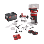 ΦΡΕΖΑ ΠΕΡΙΘΩΡΙΩΝ & ΡΟΥΤΕΡ ΜΠΑΤΑΡΙΑΣ ΣΕΤ FLEX CER 18.0-EC/5.0 ΗΛΕΚΤΡΙΚΑ ΕΡΓΑΛΕΙΑ