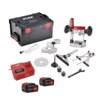 ΦΡΕΖΑ ΠΕΡΙΘΩΡΙΩΝ & ΡΟΥΤΕΡ ΜΠΑΤΑΡΙΑΣ ΣΕΤ FLEX CER 18.0-EC/5.0 ΗΛΕΚΤΡΙΚΑ ΕΡΓΑΛΕΙΑ