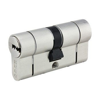 ΚΥΛΙΝΔΡΟΣ HUGO ΑΣΦΑΛΕΙΑΣ GR3,5S, 5 ΚΛΕΙΔΙΑ, 60mm(28-32), ΝΙΚΕΛ (60032)