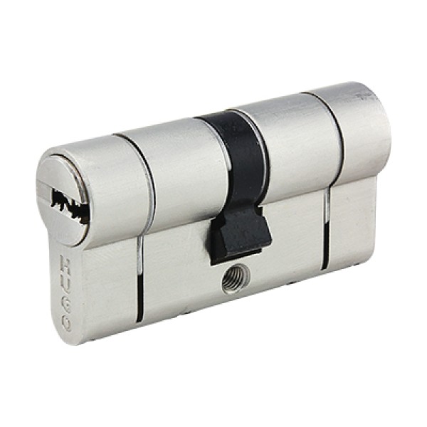 ΚΥΛΙΝΔΡΟΣ HUGO ΑΣΦΑΛΕΙΑΣ GR3,5S, 5 ΚΛΕΙΔΙΑ, 70mm(35-35), ΝΙΚΕΛ (60036)