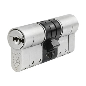 ΚΥΛΙΝΔΡΟΣ HUGO ΥΠΕΡΑΣΦΑΛΕΙΑΣ GR5S, 5 ΚΛΕΙΔΙΑ, 70mm(30-40), ΝΙΚΕΛ (60113)