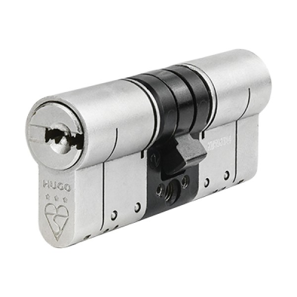 ΚΥΛΙΝΔΡΟΣ HUGO ΥΠΕΡΑΣΦΑΛΕΙΑΣ GR5S, 5 ΚΛΕΙΔΙΑ, 70mm(35-35), ΝΙΚΕΛ (60114)