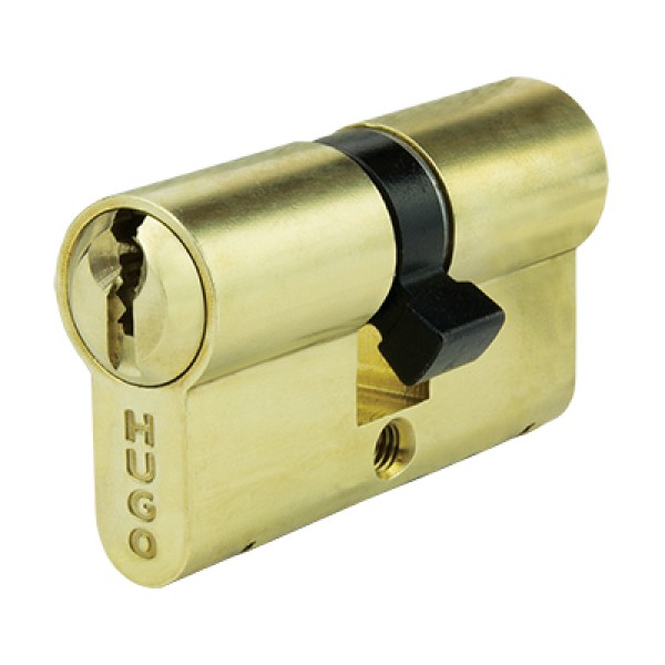ΚΥΛΙΝΔΡΟΣ HUGO GR2.5S, 3 ΚΛΕΙΔΙΑ, 80mm(40-40), ΧΡΥΣΟΣ (60168)