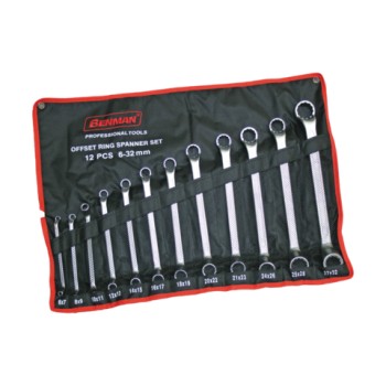 ΣΕΤ ΠΟΛΥΓΩΝΑ ΚΛΕΙΔΙΑ BENMAN 12 ΤΕΜ.(6-32) (70187)