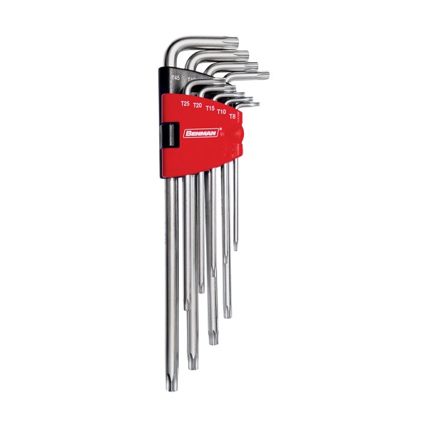 ΑΛΛΕΝ TORX EXTRA LONG BENMAN ΣΕΤ 9τμχ (8-10-15-20-25-27-30-40-45) (70402) ΑΛΛΕΝ TORX EXTRA LONG BENMAN ΣΕΤ 9τμχ (8-10-15-20-25-27-30-40-45) (70402)
