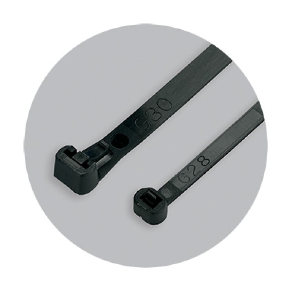 ΔΕΜΑΤΙΚΑ ΑΝΟΙΓΟΜΕΝΑ, ΜΑΥΡΑ, BENMAN, 370x4.8mm (100τμχ) (70889)