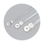 ΔΕΜΑΤΙΚΑ ΟΠΗΣ ΓΙΑ ΒΙΔΑ, ΛΕΥΚΑ, BENMAN, 380x4.8mm (100τμχ) (70902)