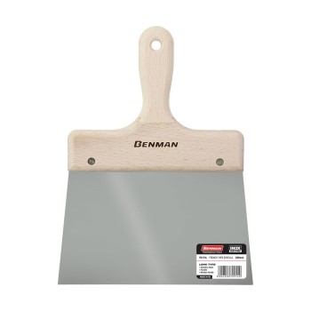 ΣΠΑΤΟΥΛΑ ΦΑΡΔΙΑ INOX, ΜΑΚΡΙΑ ΛΑΜΑ, ΞΥΛINH ΛΑΒΗ 200mm, BENMAN (70914)