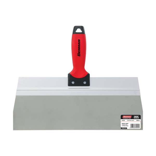 ΣΠΑΤΟΥΛΑ ΦΑΡΔΙΑ ΣΤΟΚΑΡΙΣΜΑΤΟΣ INOX, ΠΛΑΣΤΙΚΗ ΛΑΒΗ 150mm, BENMAN (70928)