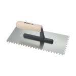 ΜΥΣΤΡΙ ΠΛΑΚΑΔΩΝ INOX, ΞΥΛΙΝΗ ΛΑΒΗ 130x280, ΔΟΝΤΙ 10X10, BENMAN (70937)