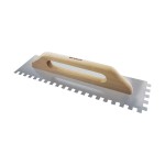 ΜΥΣΤΡΙ ΠΛΑΚΑΔΩΝ INOX, ΞΥΛΙΝΗ ΛΑΒΗ 130X480, ΔΟΝΤΙ 12X12, BENMAN (70943)