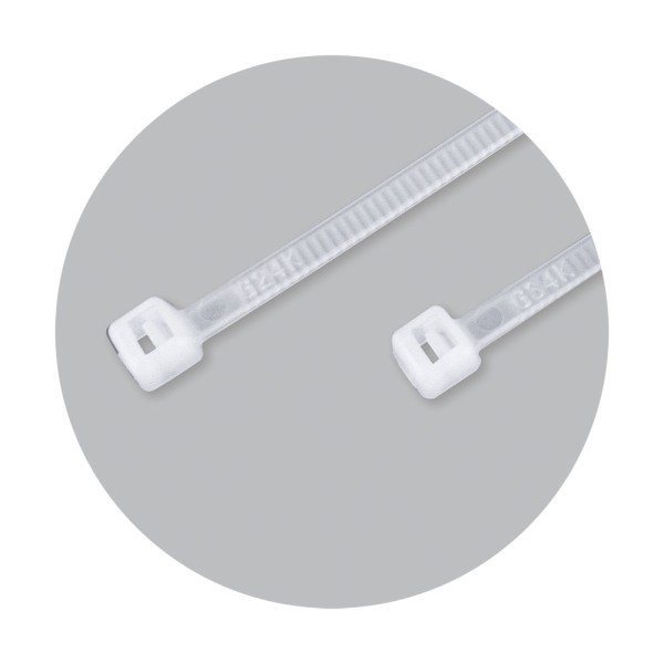 ΔΕΜΑΤΙΚΑ, ΛΕΥΚΑ, BENMAN, 200mmX3,6mm (100τμχ) (70947)