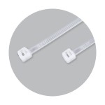 ΔΕΜΑΤΙΚΑ, ΛΕΥΚΑ, BENMAN, 250mmX7,6mm (100τμχ) (70950)