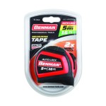 ΜΕΤΡΟ ΡΟΛΟ, AUTO LOCK, ΔΥΟ ΔΙΑΒΑΘΜΙΣΕΩΝ, BENMAN, 5m/16ft (71064)