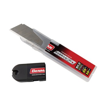 ΛΑΜΕΣ ΓΙΑ ΚΟΦΤΗ ΜΟΚΕΤΑΣ 25x0,7mm, BENMAN (10τμχ) (71080)