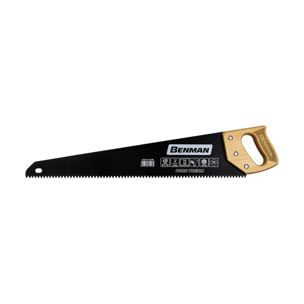 ΣΕΓΑΤΣΑ PORO THERM ΜΕ ΞΥΛΙΝΗ ΛΑΒΗ, 72TPI, 630mm, BENMAN (71096)