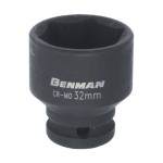 ΚΑΡΥΔΑΚΙ ΑΕΡΟΣ BENMAN ΜΑΥΡΟ 1/2'' 46 (71563)
