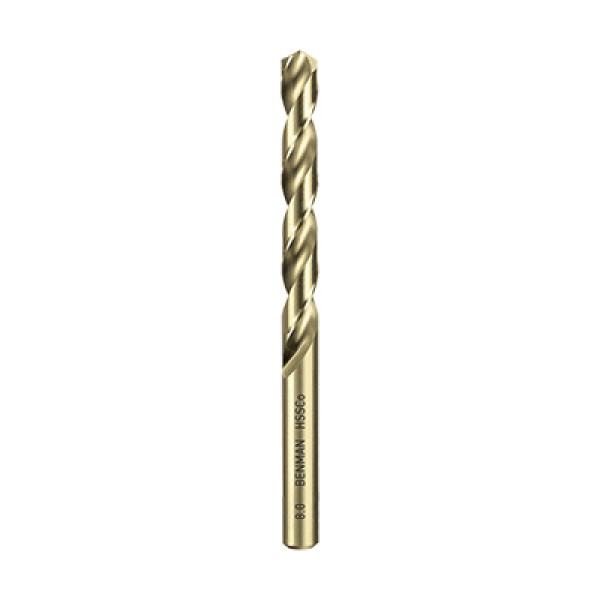 ΤΡΥΠΑΝΙ ΚΟΒΑΛΤΙΟΥ HSS Co5% ΣΕ BLISTER, BENMAN, DIN 338 09.50mm (1τμχ) (71732)