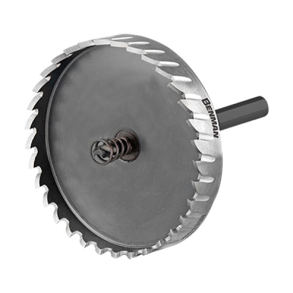 ΠΟΤΗΡΟΤΡΥΠΑΝΟ ΜΕΤΑΛΛΟΥ HSS M2 Ø45x19mm, BENMAN  (72342)