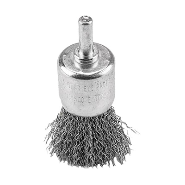 ΣΥΡΜΑΤΟΒΟΥΡΤΣΑ ΠΙΝΕΛΟ Ø17, INOX ΜΕ ΑΞΟΝΑΚΙ Ø06 BENMAN (72422)