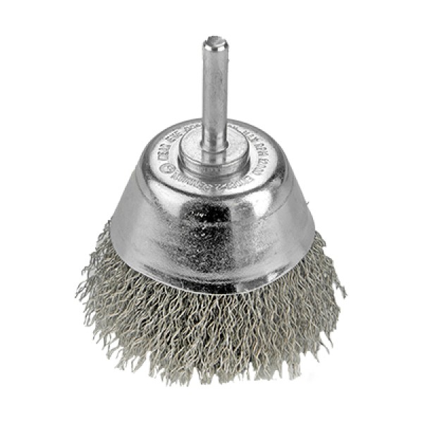 ΣΥΡΜΑΤΟΒΟΥΡΤΣΑ ΚΑΜΠΑΝΑ INOX ΚΩΝΙΚΗ Ø70, ΜΕ ΑΞΟΝΑΚΙ Ø06 BENMAN (72426)