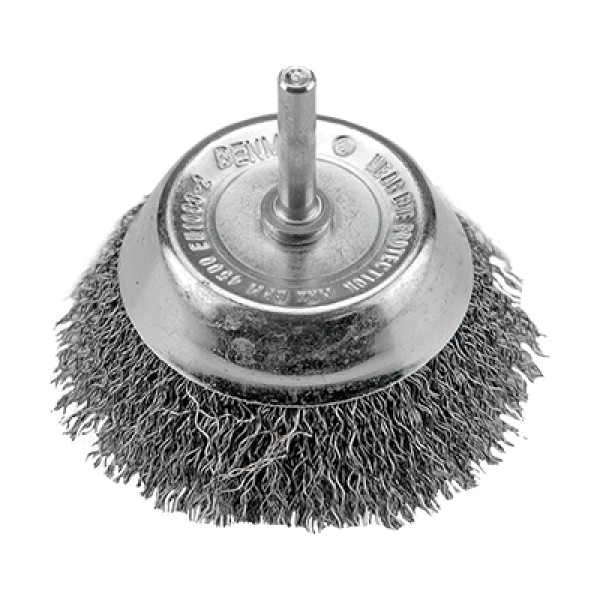 ΣΥΡΜΑΤΟΒΟΥΡΤΣΑ ΚΑΜΠΑΝΑ INOX Ø75, ΜΕ ΑΞΟΝΑΚΙ Ø06 BENMAN (72428)