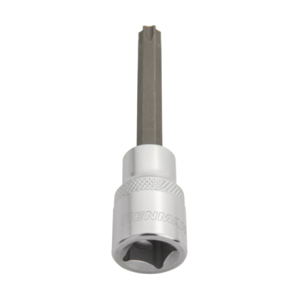 ΚΑΡΥΔΑΚΙ 1/2'', ΓΙΑ ΒΙΔΕΣ TORX ΜΑΚΡΥ ΜΕ ΤΡΥΠΑ TB 55xL100mm, BENMAN (75118) ΚΑΡΥΔΑΚΙ 1/2'', ΓΙΑ ΒΙΔΕΣ TORX ΜΑΚΡΥ ΜΕ ΤΡΥΠΑ TB 55xL100mm, BENMAN (75118)