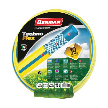 ΛΑΣΤΙΧΟ TECHNOFLEX ΚΙΤΡΙΝΟ 1/2"x15m BENMAN (77150)
