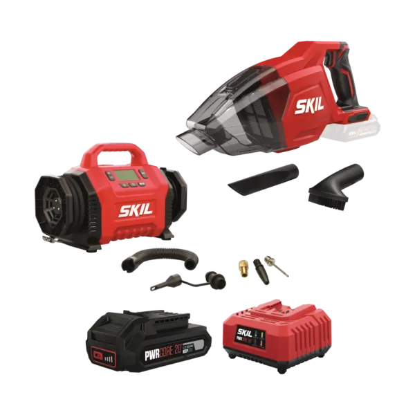 ΣΕΤ ΑΕΡΟΣΥΜΠΙΕΣΤΗΣ & ΣΚΟΥΠΑΚΙ ΜΠΑΤΑΡΙΑΣ 3153 CA & 3158 CA & 3110 AA Ηλεκτρικά Εργαλεία