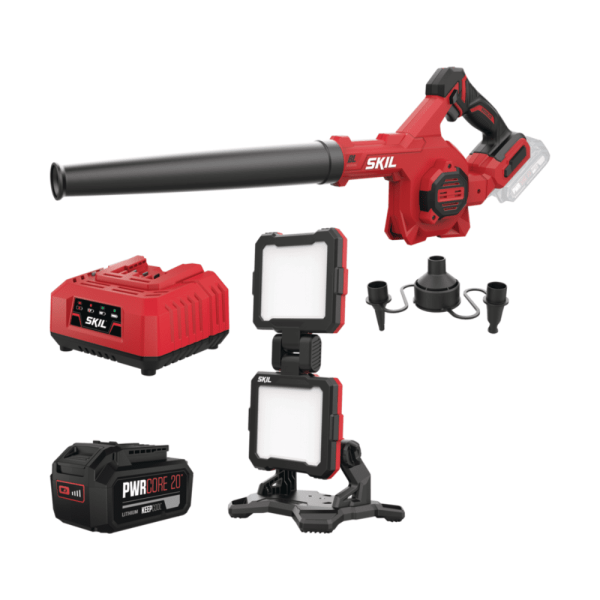 ΦΥΣΗΤΗΡΑΣ SKIL & ΠΡΟΒΟΛΕΑΣ LED SKIL ΔΙΠΛΟΣ ΜΠΑΤΑΡΙΑΣ ΣΕΤ 3161 CB & 3157 CA & 3104 AA & 3122 AA ΗΛΕΚΤΡΙΚΑ ΕΡΓΑΛΕΙΑ