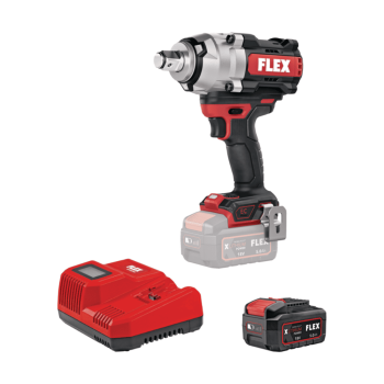 ΜΠΟΥΛΟΝΟΚΛΕΙΔΟ ΜΠΑΤΑΡΙΑΣ FLEX IW 3/4" 1600 18-EC/ 5.0 Set ΜΠΟΥΛΟΝΟΚΛΕΙΔΑ ΜΠΑΤΑΡΙΑΣ