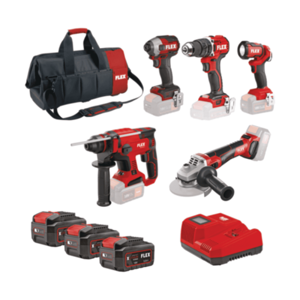 ΚΡΟΥΣΤΙΚΟ ΔΡΑΠΑΝΟΚΑΤΣΑΒΙΔΟ ΜΠΑΤΑΡΙΑΣ & ΠΑΛΜΙΚΟ ΚΑΤΣΑΒΙΔΙ ΜΠΑΤΑΡΙΑΣ & ΠΕΡΙΣΤΡΟΦΙΚΟ ΠΙΣΤΟΛΕΤΟ ΜΠΑΤΑΡΙΑΣ & ΡΥΘΜΙΖΟΜΕΝΟΣ ΓΩΝΙΑΚΟΣ ΤΡΟΧΟΣ ΜΠΑΤΑΡΙΑΣ & ΦΑΚΟΣ ΜΠΑΤΑΡΙΑΣ FLEX ΣΕΤ ΕΡΓΑΛΕΙΩΝ