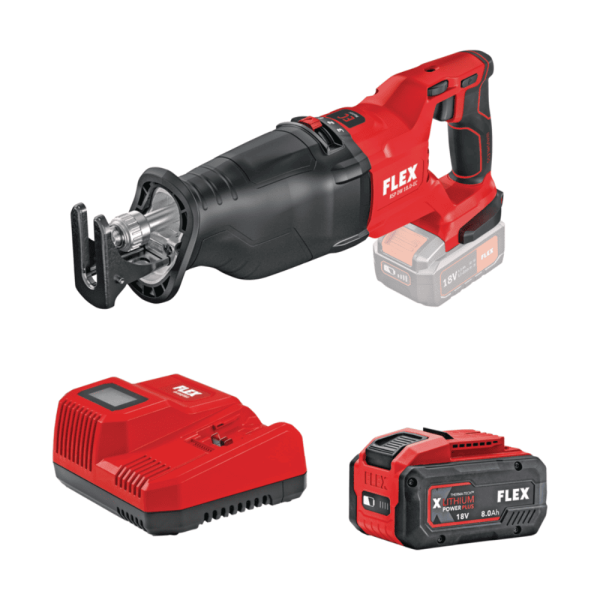 ΣΠΑΘΟΣΕΓΑ ΜΠΑΤΑΡΙΑΣ FLEX RSP DW 18.0-EC\ 8.0 Set ΣΕΓΑ ΜΠΑΤΑΡΙΑΣ - ΣΠΑΘΟΣΕΓΑ