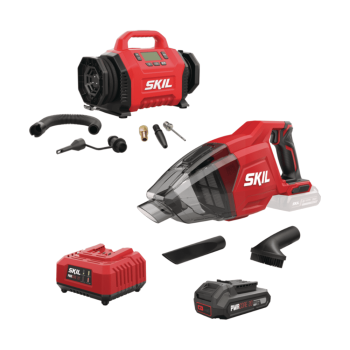 ΑΕΡΟΣΥΜΠΙΕΣΤΗΣ & ΣΚΟΥΠΑΚΙ ΜΠΑΤΑΡΙΑΣ ΣΕΤ SKIL 3153 CA & 3158 CA & 3116 AA ΣΕΤ ΕΡΓΑΛΕΙΩΝ