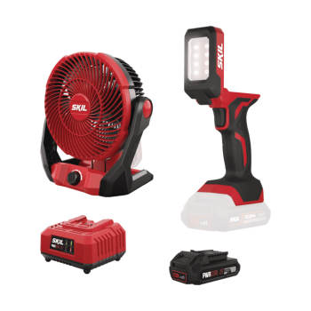 ΑΝΕΜΙΣΤΗΡΑΣ & ΠΡΟΒΟΛΕΑΣ LED ΜΠΑΤΑΡΙΑΣ ΣΕΤ SKIL 3164 CA & 3155 CA & 3116 AA ΣΕΤ ΕΡΓΑΛΕΙΩΝ