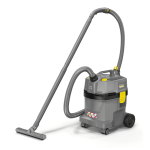 ΣΚΟΥΠΑ ΥΓΡΩΝ ΣΤΕΡΕΩΝ KARCHER NT 22/1 Ap 36Volt 7,5 Ah  22Lt ΕΠΑΝΑΦΟΡΤΙΖΟΜΕΝΗ ΜΗΧΑΝΗΜΑΤΑ ΚΑΘΑΡΙΣΜΟΥ