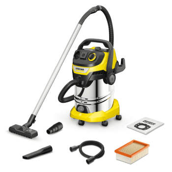 ΣΚΟΥΠΑ ΥΓΡΩΝ ΣΤΕΡΕΩΝ KARCHER WD 6 P S V 1300Watt  30Lt ΜΗΧΑΝΗΜΑΤΑ ΚΑΘΑΡΙΣΜΟΥ