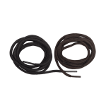 Κορδόνια Παπουτσιών GTC  Μαύρα 2τεμ. & Καφέ 2τεμ. 140cm Ειδικά Προϊόντα